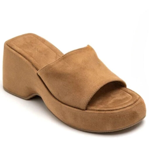 Kristina dame plateau  - Camel Female Camel