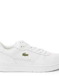 Lacoste - T-Clip Set Leather Sneakers herre Hvid