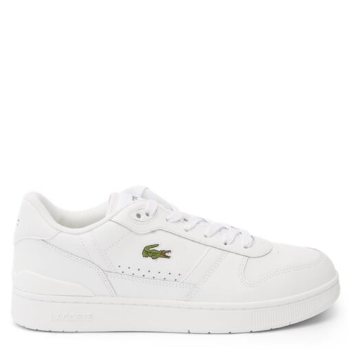 Lacoste - T-Clip Set Leather Sneakers herre Hvid