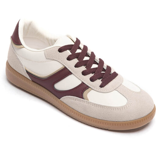 Laura dame sneakers  - Wine Female