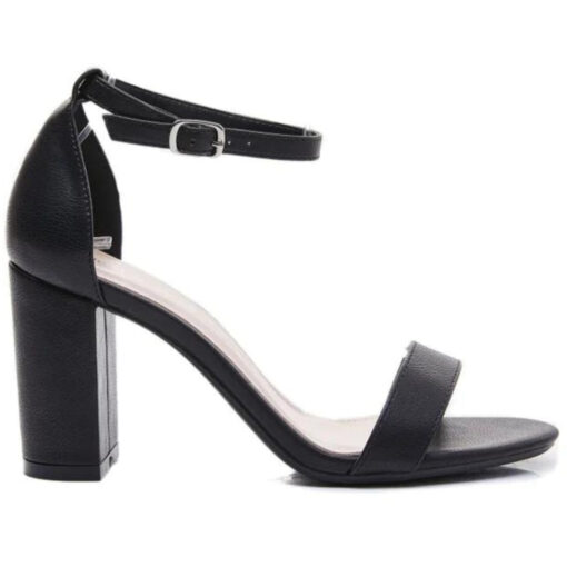 Lis dame plateau P-- - Black Female Sort