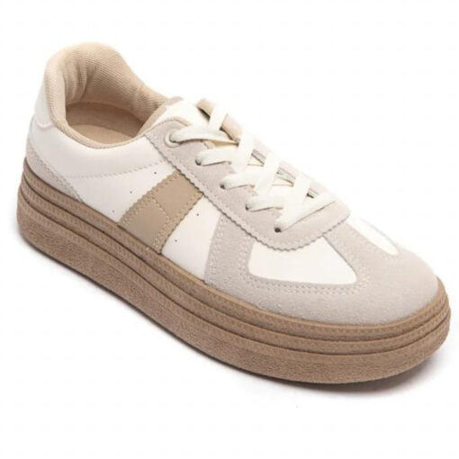 Loa Dame sneakers  - Khaki Female Khaki