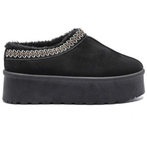 Lucie dame bamsestøvle WD - Black Female Sort