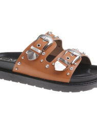 Maria Louise dame sandal  - Camel Female Camel