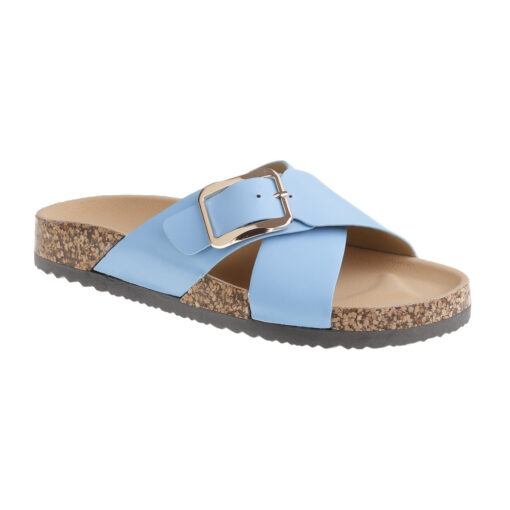 Mia dame sandal  - Blue Female Blå