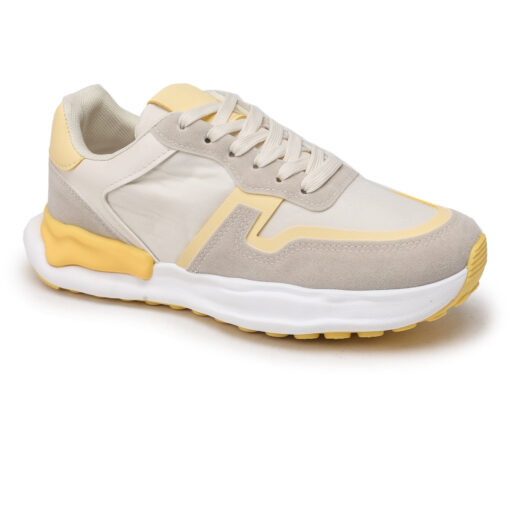 Mila dame sneakers  - Yellow Female Gul