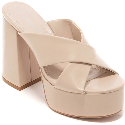 Miley dame stilet  - Beige Female Beige