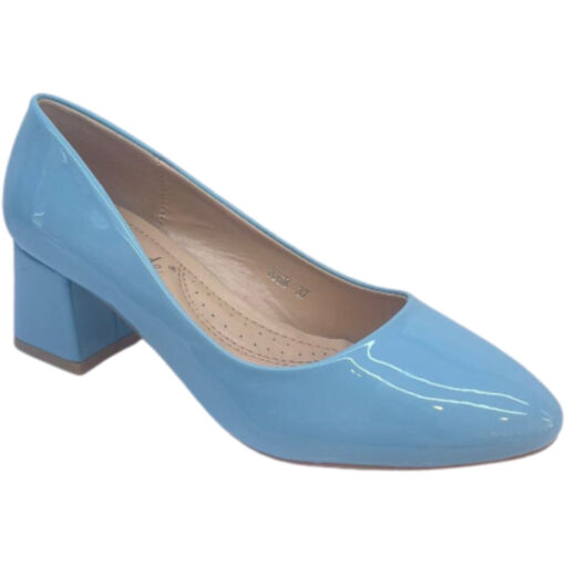 Monique dame sko  - Blue Female Blå