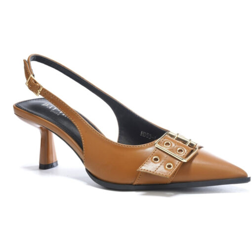 Nicolette dame slingback stiletter HD- - Camel Female Camel