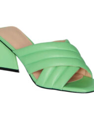PCJULISE PADDED SANDAL - Summer Green Unisex Grøn