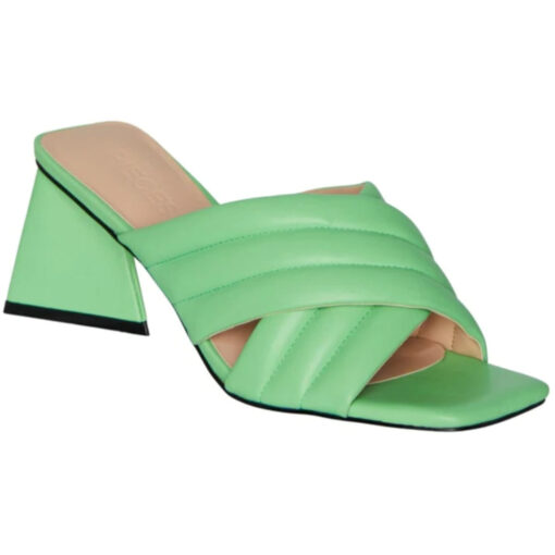PCJULISE PADDED SANDAL - Summer Green Unisex Grøn
