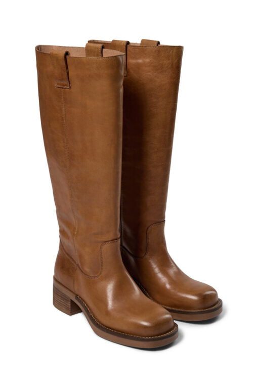 Pavement - Støvle - Annika Vintage - Tan Vintage  Brun