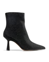 Pieces - Sko - Pc Nadya Heel Boot - Black  Sort