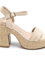 Sigrid dame plateau  - Beige Female Beige