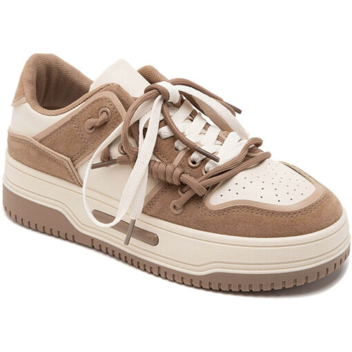 Sofia dame sneakers  - Kaki Female