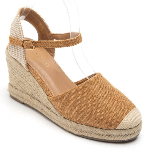 Vicca Dame plateau sandal  - Camel Female Camel