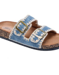 Vida Dame sandal VG - Celeste Female