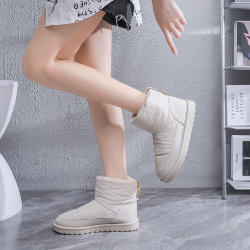 Viola bamsestøvle  - Beige Unisex Beige