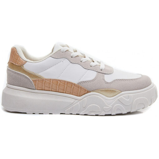 Dame sneakers  - Beige Female Beige