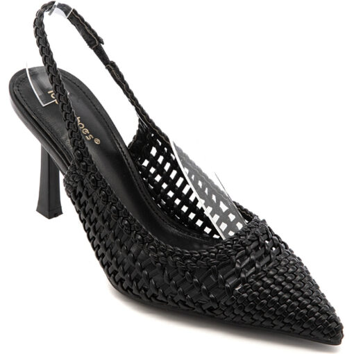 Dame stilet  - Black Female Sort
