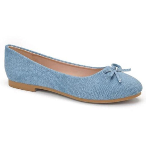 Erika dame ballerinasko  - Blue Female Blå