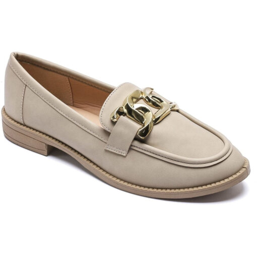 Hannah dame loafers VG - Kaki Female
