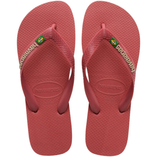 Havaianas Slippers Unisex Brazil Logo  - Pau Brazil Unisex