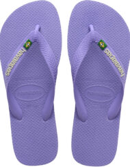 Havaianas Slippers Unisex Brazil Logo  - Purple Paisley Unisex