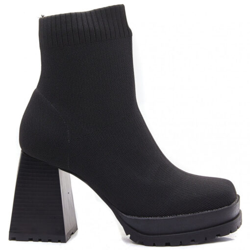Nida støvle  - Black Unisex Sort