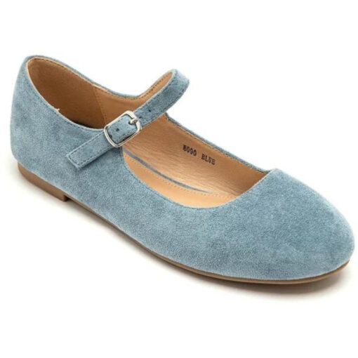 Sisse dame ballerinasko  - Blue Female Blå