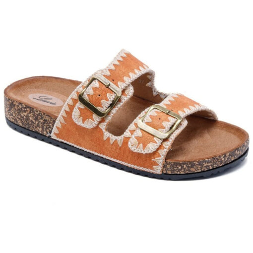 Vida Dame sandal VG - Arancio Female
